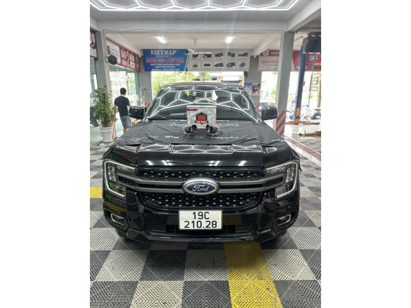 Độ đèn nâng cấp ánh sáng Bi gầm X3 pro tăng sáng cho xe Ford Ranger